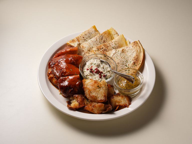 BBQ 치킨 플레이트 — 대구 양식 가식